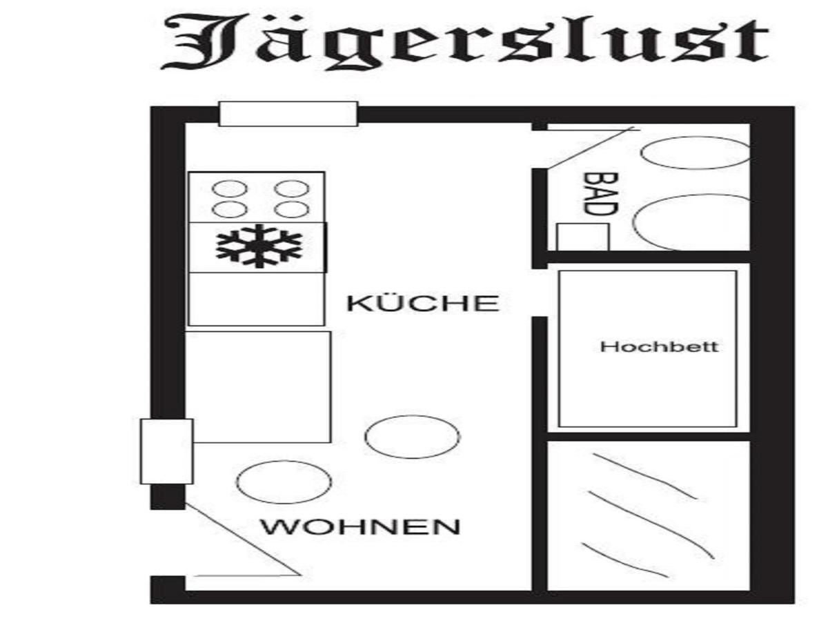 Hof Thomsen Lägenhet Gross Kordshagen Exteriör bild